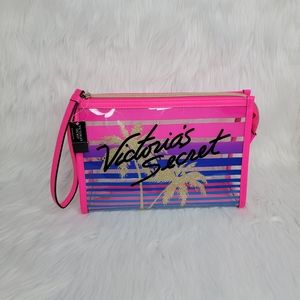 Victoria's Secret makeup beauty cosmetic pouch limited edition.